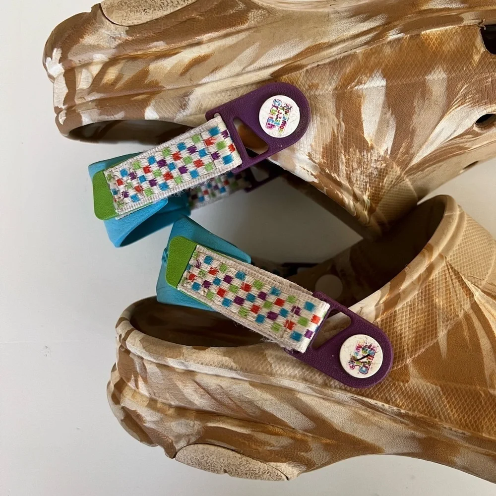 Crocs X Cinnamon Toast Crunch All Terrain Clogs, Brown Sugar/Blue, M10/W12